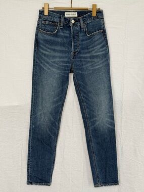 DENIM FORUM Yoko High Rise Slim Jeans